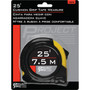 Performance Tool 1474  25 Foot Cushion Grip Tape Measure Image 1 Performance Tool 1474  25 Foot Cushion Grip Tape Measure Image 1