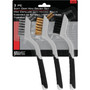 Performance Tool 1513  3-Piece Soft Grip Mini Brush Set Image 1