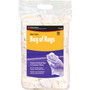 Buffalo 10520PB  Recycled White T-Shirts Cloth Rags - 4 Lb Compressed Bag Image 0
