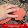 Buffalo 62010C  Red Cotton Shop Towels / Rags - 10 per Bag Image 2