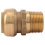 SharkBite U140LFA  1" Push-to-Connect x 1" MNPT Brass Male Adapter Image 1