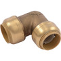 SharkBite U256LFA  3/4" x 3/4" Push-to-Connect Brass 90-Degree Elbow Image 0