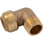 SharkBite U286LFA  3/4" Push-to-Connect x 3/4" MNPT Brass Male Adapter 90 Degree Elbow Image 0