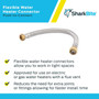 SharkBite U3088FLEX18LF  3/4" Push-to-Connect x 3/4" FIP x 18" Length Stainless Steel Braided Water Heater Connector Hose Image 3