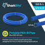 SharkBite U870B100  3/4" Blue PEX-B Pipe 100' Coil Image 1