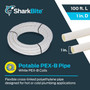 SharkBite U880W100  1" White PEX-B Pipe 100' Coil Image 1