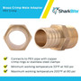 SharkBite UC142LFA  1" Barb x 3/4" MNPT Brass Male Connector for PEX Image 3
