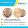 SharkBite UC518LFA  3/4" Barb Brass End Plug for PEX Image 3