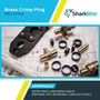SharkBite UC518LFA  3/4" Barb Brass End Plug for PEX Image 4