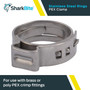 SharkBite UC953CP100  1/2" Stainless Steel Clamp Ring for PEX - 100 per Package Image 1