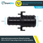 SharkBite UP058A5  3/4" x 1/2" Barbed Poly Reducing Coupler for PEX - 5 per Package Image 1