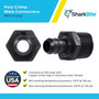 SharkBite UP120A5  1/2" Barb x 1/2" MNPT Poly Male Connector for PEX - 5 per Package Image 3