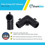 SharkBite UP256A5  3/4" x 3/4" Barbed Poly 90 Degree Elbow for PEX - 5 per Package Image 3