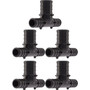 SharkBite UP408A5  1/2" x 1/2" x 3/4" Barbed Poly Reducing Tee for PEX - 5 per Package Image 0