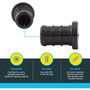 SharkBite UP514A5  1/2" Barb Poly End Plug for PEX - 5 per Package Image 2