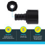 SharkBite UP526A5  1/2" Barb x 1/2" NPSM Poly Swivel Adapter for PEX -  5 per Package Image 2