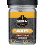 Screw Products 30109-29  AXIS #8 x 1-1/2" (T20-Drive) ZYTEC XT General Exterior Structural Wood Screws - 1-lb Jar (approx. 183) Image 1