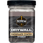 Screw Products DW-6114C-1  Black Phillips Bugle Head #6 x 1-1/4" Drywall Screws with Sharp Point - 1-lb Jar (approx. 258) Image 1