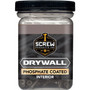 Screw Products DW-6118F-1  Black Phillips Bugle Head #6 x 1-1/8" Drywall Screws with Sharp Point - 1-lb Jar (approx. 276) Image 1