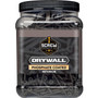 Screw Products DW-6158C-5  Black Phillips Bugle Head #6 x 1-5/8" Drywall Screws with Sharp Point - 5-lb Jar (approx. 1005) Image 1