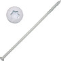 Screw Products GTR147W50  White #14 x 7" (T30-Drive) Ceramic Coated Gutter Screws - 50 per Box Image 0