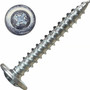 Screw Products MT-08114S-1  Specialty #8 x 11/4" Phillips Drive Modified Truss Head K-Lath Screws with Sharp Point - 1-lb Jar (approx. 149) Image 0