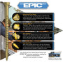 Screw Products 30139-29  EPIC #9 x 1-5/8" (T20-Drive) ZYTEC XT General Exterior Trim Head Screws - 1-lb Jar (approx. 148) Image 2