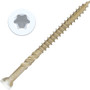 Screw Products 30141-29-WHIT  EPIC #9 x 2" (T20-Drive) ZYTEC XT General Exterior Trim Head Screws with Painted White Heads - 1-lb Jar (approx. 98) Image 0