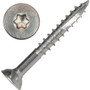 Screw Products 30289  AXIS #9 x 1-1/2" (T20-Drive) 300 Series Stainless Steel Structural Wood Screws - 1-lb Jar (approx. 146) Image 0