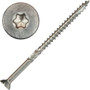 Screw Products 30345  AXIS #10 x 3-1/2" (T20-Drive) 316 Stainless Steel Structural Wood Screws - 5-lb Jar (approx. 254) Image 0