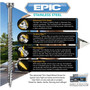 Screw Products 30421  EPIC #9 x 2-1/2" (T20-Drive) 300 Series Stainless Steel Trim Head Screws - 5-lb Jar (approx. 462) Image 2