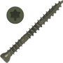 Screw Products 30107-12  PICO #8 x 1-5/8" (Tx15-Drive) ZYTEC GX General Exterior Finish Head Wood Screws - 1-lb Jar (approx. 206) Image 0