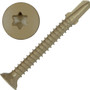 Screw Products 30393  ROCO #12 x 2" (T20-Drive) ZYTEC GX Exterior Wood to Steel Screws - 1-lb Jar (approx. 74) Image 0