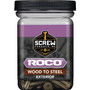 Screw Products 30393  ROCO #12 x 2" (T20-Drive) ZYTEC GX Exterior Wood to Steel Screws - 1-lb Jar (approx. 74) Image 1