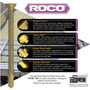 Screw Products 30405  ROCO #14 x 3-3/4" (T30-Drive) ZYTEC GX Exterior Wood to Steel Screws - 1-lb Jar (approx. 28) Image 2