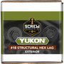 Screw Products 30739  YUKON #18 x 5" Exterior - 5/16 Hex Head Structural Lag Screws - 50 Individually Tagged per Package Image 1