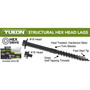 Screw Products 30739  YUKON #18 x 5" Exterior - 5/16 Hex Head Structural Lag Screws - 50 Individually Tagged per Package Image 3
