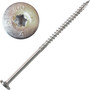 Screw Products 30939  NOVA #16 x 6" (T30-Drive) 316 Stainless Steel Structural Lag Screws - 50 Individually Tagged per Package Image 0