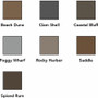 Screw Products 30976  FASCIA #9 x 1-7/8" (T20-Drive) 316 Stainless Steel Composite Deck Facia Screws with Saddle Colored Heads - 100 per Jar Image 3