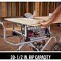 Skil SPT99-11  15 Amp 10 In. Heavy Duty Portable Worm Drive Table Saw with Stand Image 2