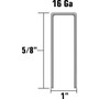 Metabo HPT 11300HPT  5/8" x 16 Gauge 1" Wide Crown Roofing Staples 10000 per Box Image 1