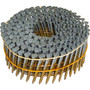 Metabo HPT 13367HPT  2-1/4" x 0.092 Full Round Head Ring Shank Hot Dipped Galvanized 15° Wire Coil Siding Nails - 3600 per Box Image 0