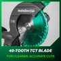 Metabo HPT C10FCG2  10" Single Bevel Compound Miter Saw with 15 Amp Motor Image 6