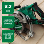Metabo HPT C3607DWA  36V MultiVolt 7-1/4 Inch Rear Handle Circular Saw Image 1