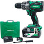 Metabo HPT DV36DA  36V MultiVolt Brushless 1/2 Inch Hammer Drill Kit with (2) 4.0Ah Multi-Volt Batteries Image 0