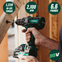 Metabo HPT DV36DA  36V MultiVolt Brushless 1/2 Inch Hammer Drill Kit with (2) 4.0Ah Multi-Volt Batteries Image 1