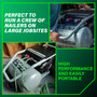 Metabo HPT EC1315S  The TANK 8-Gallon Trolley Air Compressor Image 3