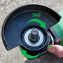 Metabo HPT G12SE3  4.5 Inch 10.5 Amp Paddle Switch Disc Grinder Image 7