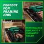 Metabo HPT NR3665DA  36V Cordless 2-1/2" Metal Connector Nailer Image 3