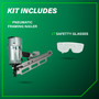 Metabo HPT NR83A5Y  21 Degree 3-1/4" Plastic Collated Framing Nailer with Depth Adjustment and Aluminum Magazine Image 4